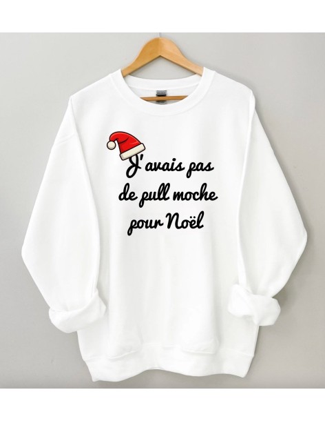 Sweat femme PULL MOCHE NOËL 2